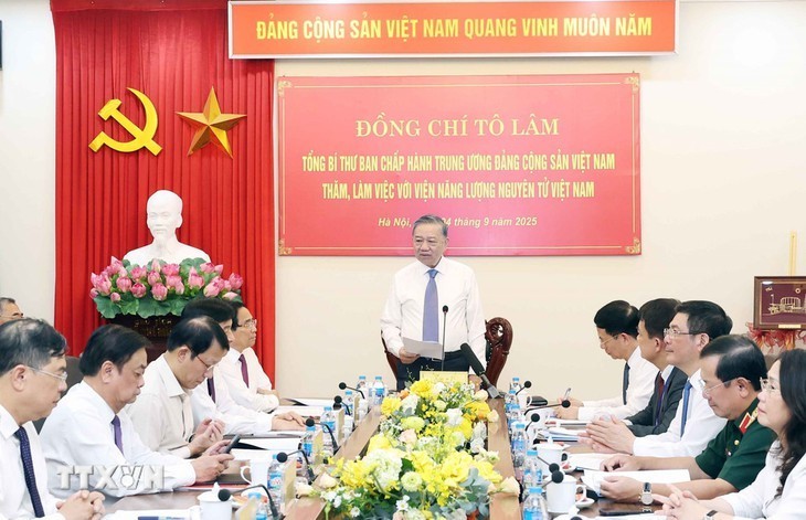 Toàn cảnh buổi làm việc. Nguồn: TTXVN.