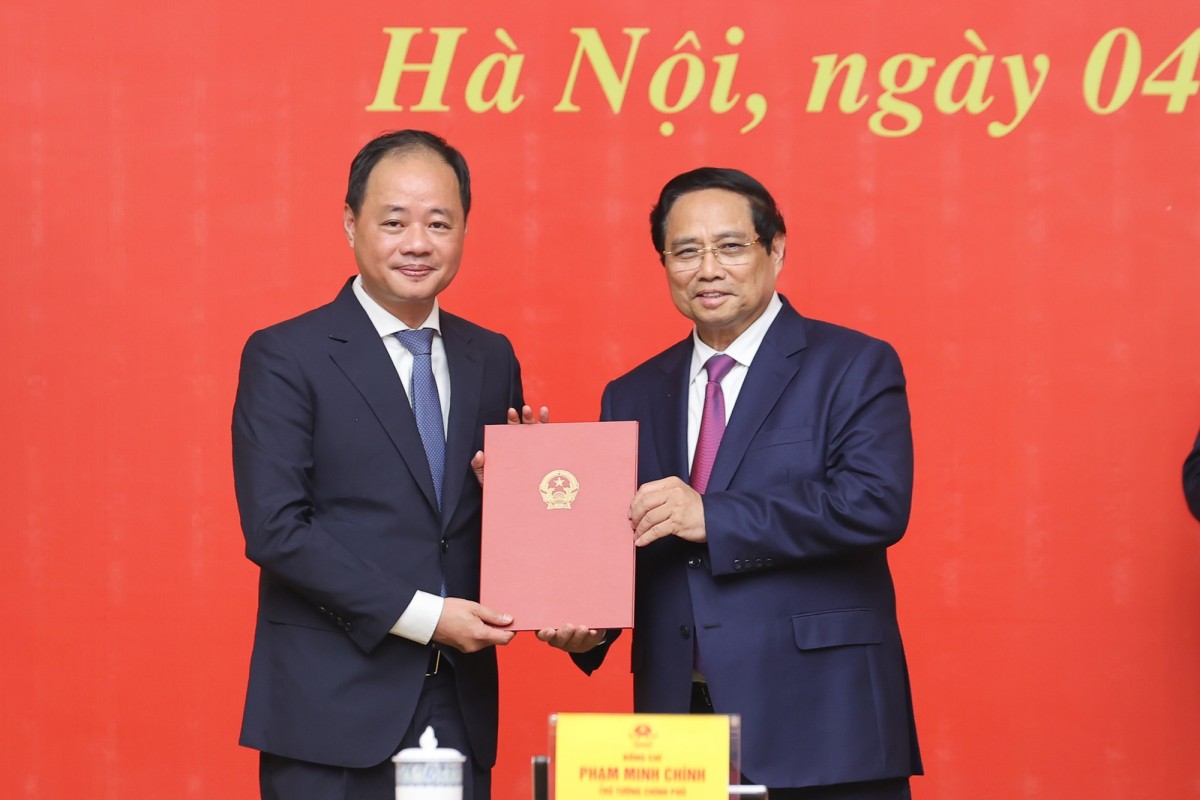 Phiên bản chính thức của 555Win trao 555Win 500 Đăng Ký Nhận Code về việc tiếp nhận, bổ nhiệm ông Trần Hồng Thái, Phó Bí thư Tỉnh ủy, Chủ tịch HĐND tỉnh Lâm Đồng giữ chức Phó Chủ tịch Thường trực Viện Hàn lâm Khoa học và Công nghệ Việt Nam. Ảnh: VGP.