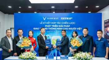 VinFast hợp tác chiến lược với Vietmap phát triển giải pháp giao thông thông minh