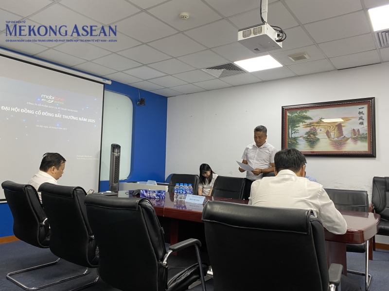 ĐHĐCĐ bất thường năm 2025 của CTCP Dịch vụ kỹ thuật MobiFone (MobiFone Service – UpCOM: MFS) diễn ra ngày 18/9 tại trụ sở công ty nằm trên phố Duy Tân, Hà Nội.