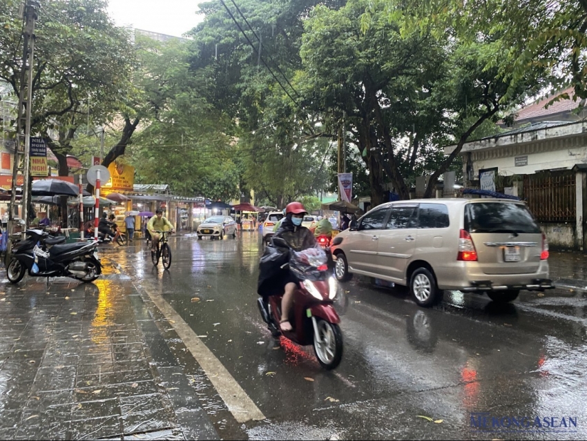 Cuối tuần Bắc Bộ và Bắc Trung Bộ xuất hiện mưa lớn diện rộng