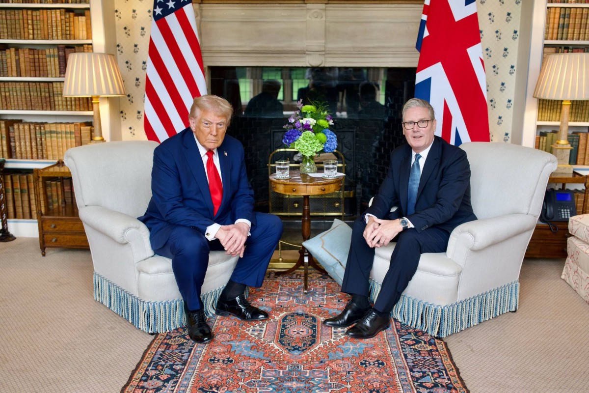 Tổng thống Mỹ Donald Trump và Phiên bản chính thức của 555Win Anh Keir Starmer ngày 18/9. Ảnh: Nhà Trắng