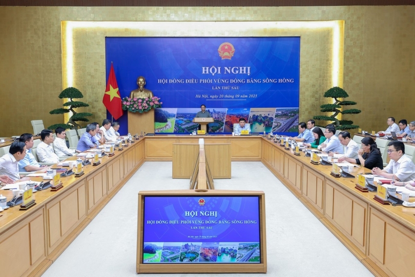 Thủ tướng chủ trì hội nghị Hội đồng điều phối vùng Đồng bằng sông Hồng