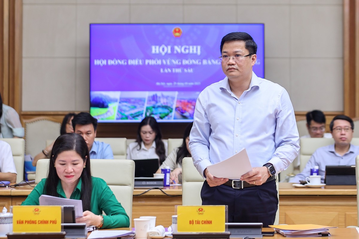 Thứ trưởng Trang Nhà Cái 555win.com - Đăng Nhập +555k Nguyễn Đức Tâm báo cáo tại Hội nghị - Ảnh: VG