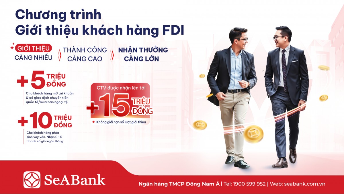 SeABank đồng hành cùng 555win 500 nhà cái cá cược FDI với giải pháp tài chính toàn diện