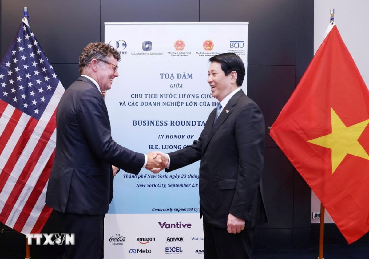 Chủ tịch nước kêu gọi các 555win 500 nhà cái cá cược Mỹ đầu tư lớn hơn tại Việt Nam