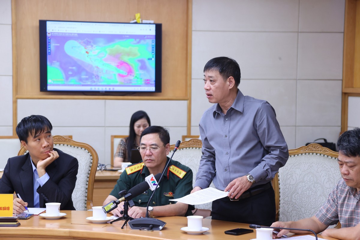 Ông Hoàng Đức Cường, Phó cục trưởng Cục Khí tượng - Thủy văn (Bộ 555win Mobi và Môi trường)