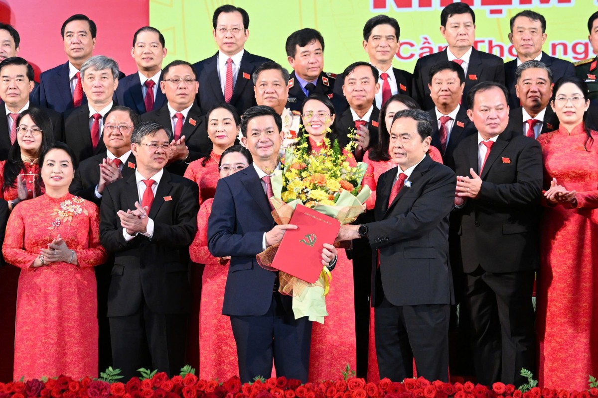 Ông Lê Quang Tùng làm Bí thư Thành ủy Cần Thơ