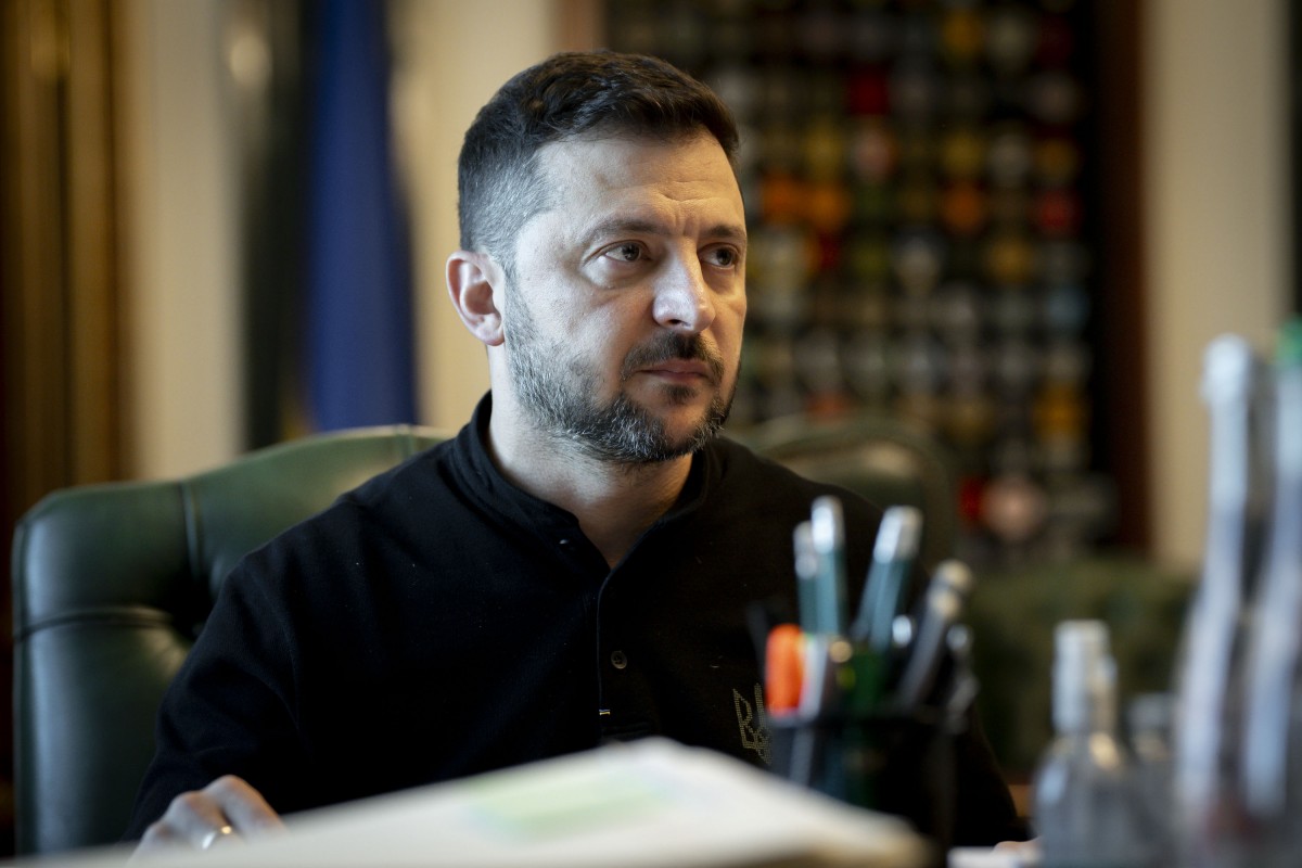 Tổng thống Ukraine Volodymyr Zelensky tại Kiev ngày 26/9. Ảnh: X/@ZelenskyyUa