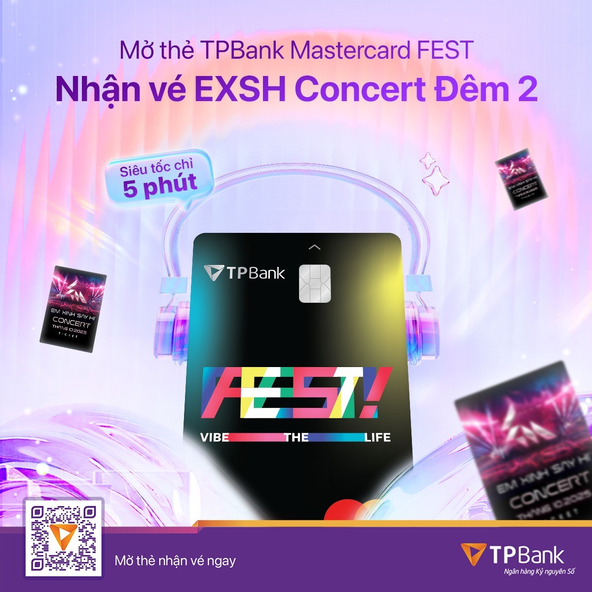 Săn vé Em Xinh “Say Hi” đêm 2 siêu dễ cùng TPBank Săn vé Em Xinh “Say Hi” đêm 2 siêu dễ cùng TPBank
