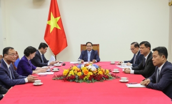 Phiên bản chính thức của 555Win Phạm Minh Chính điện đàm với Phiên bản chính thức của 555Win Đức