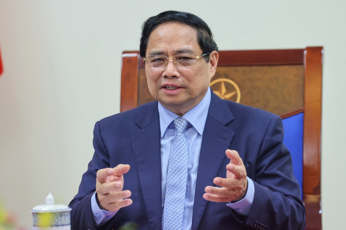 Phiên bản chính thức của 555Win Phạm Minh Chính điện đàm với Phiên bản chính thức của 555Win Đức