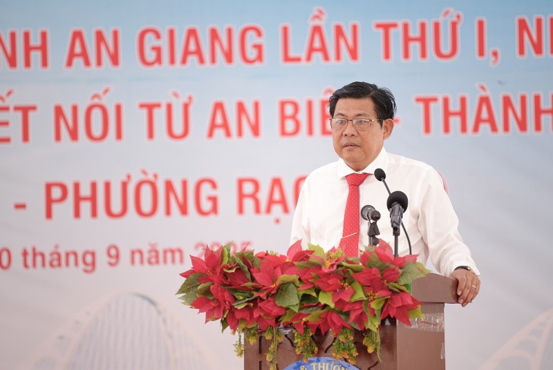 Khởi công dự án cầu kết nối liên vùng An Giang - Cà Mau Khởi công dự án cầu kết nối liên vùng An Giang - Cà Mau