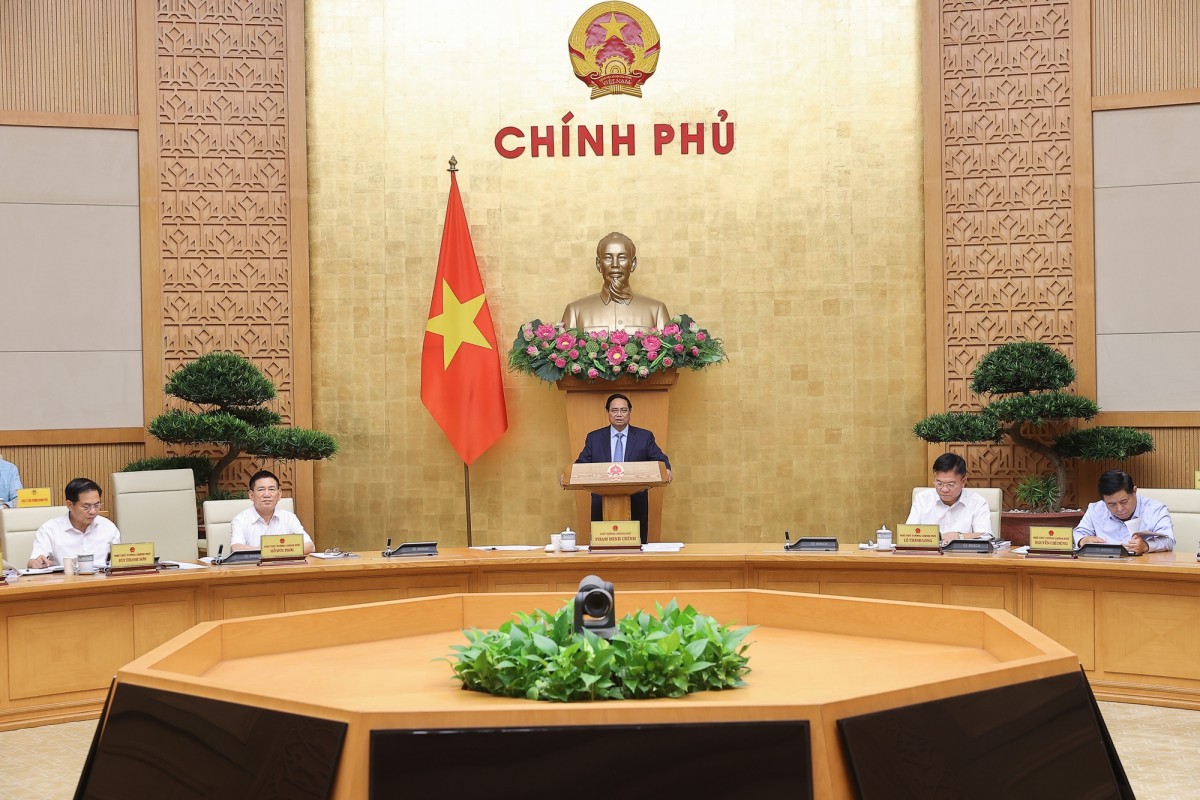 Phiên bản chính thức của 555Win chủ trì phiên họp Chính phủ về 555win phien bạn Chính Thức địa phương 2 cấp. Ảnh: VGP.