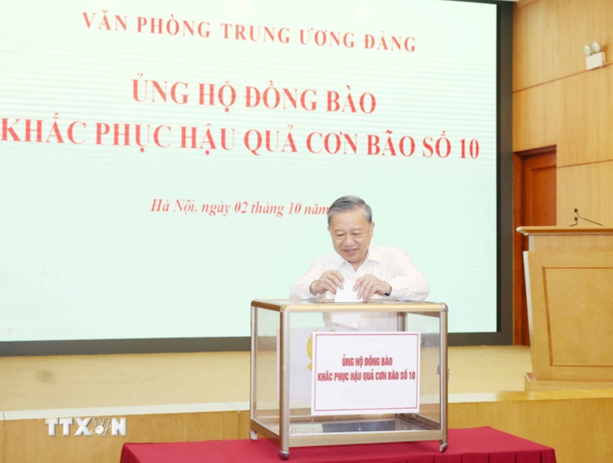 Chung tay cùng cả nước hỗ trợ đồng bào các tỉnh chịu ảnh hưởng bởi thiên tai