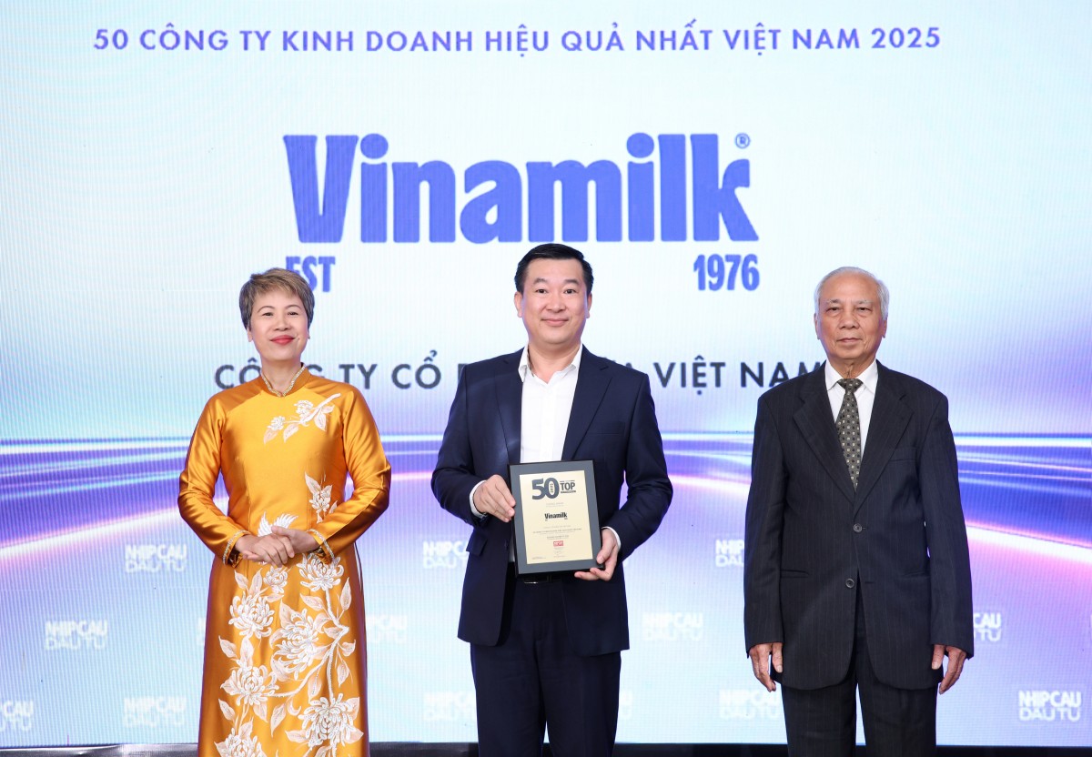 Vinamilk tiếp tục góp mặt trong 50 công ty 55win.com - Trang Cược Uy Tín Cao Nhất 2025 hiệu quả nhất Việt Nam