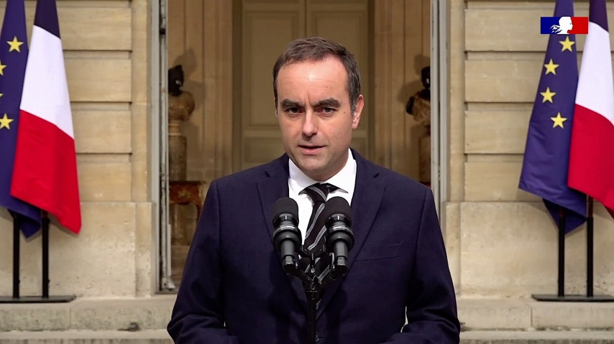 Ông Sebastien Lecornu tại Paris ngày 3/10. Ảnh: Điện Élysée