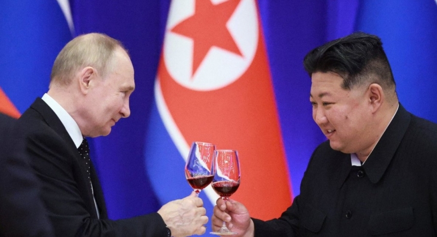 Ông Kim Jong Un gửi thư chúc mừng sinh nhật Tổng thống Nga Putin