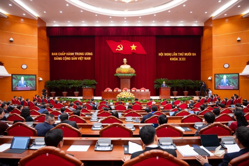 Thông báo Hội nghị lần thứ 13 Ban Chấp hành Trung ương Đảng khóa XIII