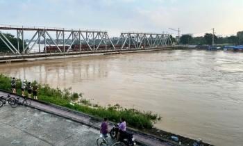 Bắc Ninh: Lũ lớn trên sông Cầu, sông Thương vượt mức lịch sử
