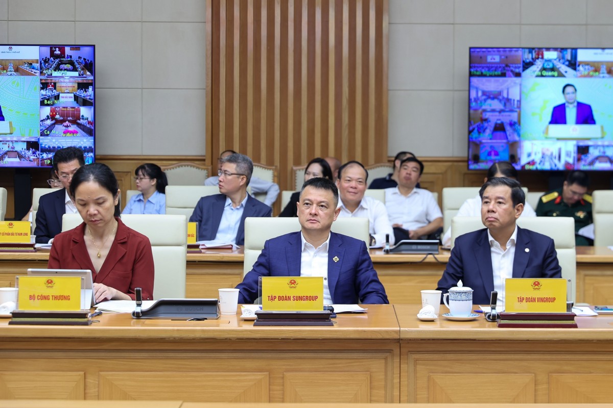 Các daonh nghiệp tham dự hội nghị. Ảnh: VGP.