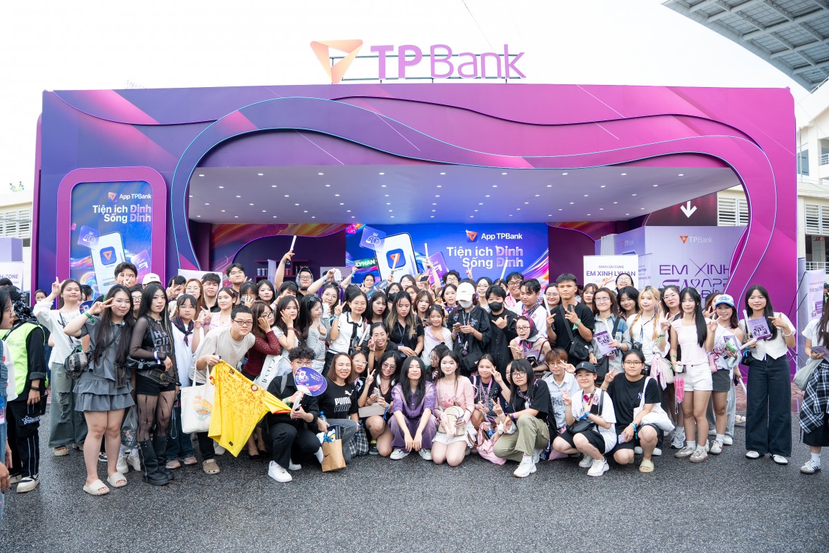 TPBank biến concert thành 'vũ trụ trải nghiệm số' khiến giới trẻ mê mẩn