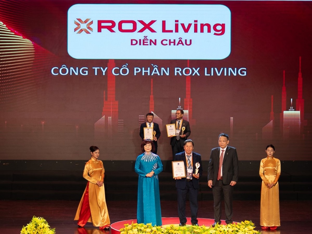 ROX Living Aquamarine được vinh danh Thương hiệu uy tín hàng đầu châu Á 2025