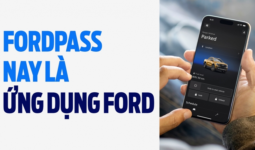 Ford đổi tên ứng dụng hỗ trợ khách hàng sử dụng xe