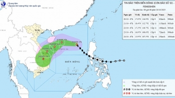 Bão số 12 tiếp tục mạnh thêm, cách Hoàng Sa 490 km