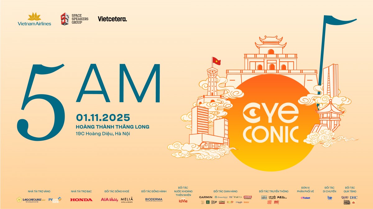 5AM Eye-Conic Hà Nội: Âm nhạc đánh thức bình minh giữa lòng di sản