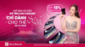 SeABank mang đến cơ hội săn vé miễn phí tại Mỹ Tâm Live Concert 2025