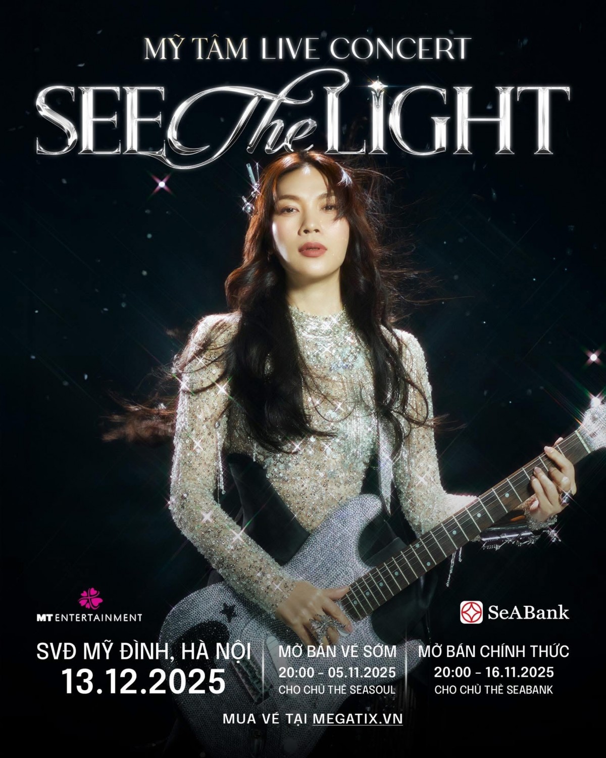 SeABank mang đến cơ hội săn vé miễn phí tại Mỹ Tâm Live Concert 2025