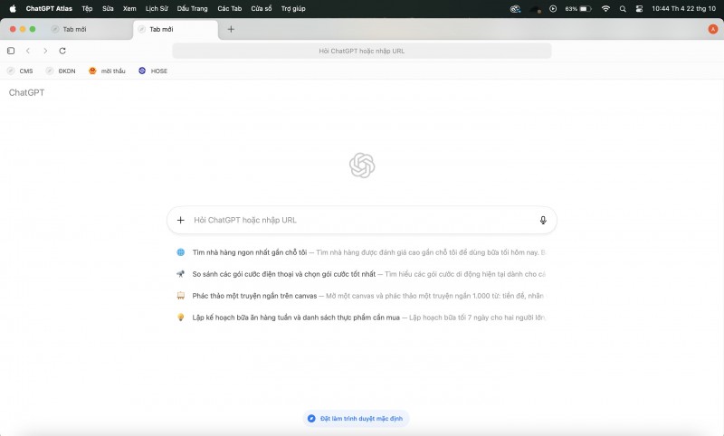 OpenAI ra mắt trình duyệt web, cạnh tranh với Google Chrome