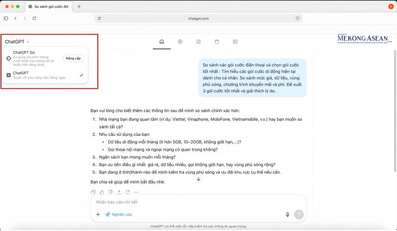 Người dùng Việt đã có thể sử dụng trình duyệt của OpenAI