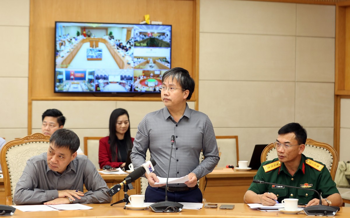 ông Mai Văn Khiêm, Giám đốc Trung tâm Dự báo Khí tượng thủy văn Quốc gia