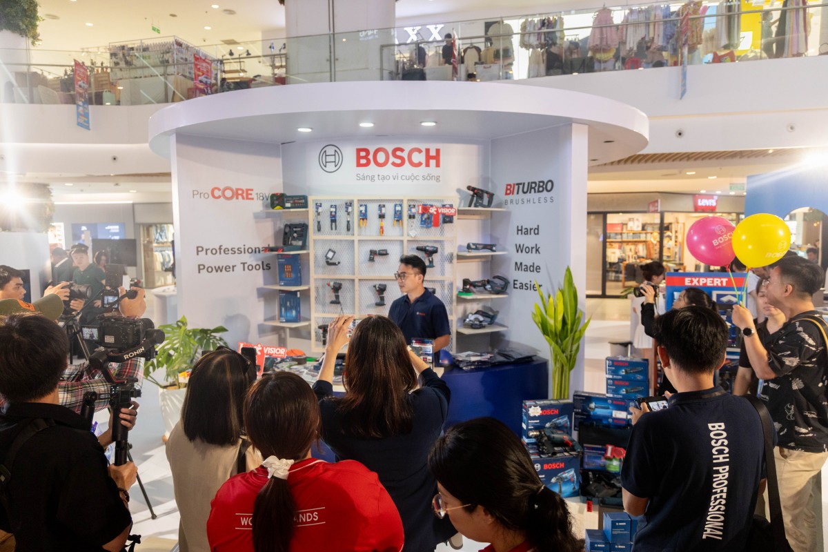 Bosch Tech Tour 2025: Khi công nghệ toàn cầu gặp nhu cầu bản địa Bosch Tech Tour 2025: Khi công nghệ toàn cầu gặp nhu cầu bản địa