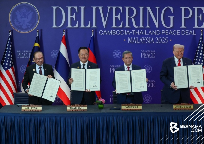 Ông Trump chứng kiến Thái Lan – Campuchia ký thỏa thuận hòa bình