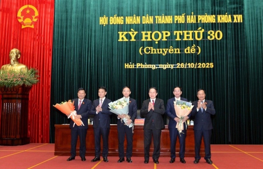Hải Phòng bầu 3 Phó Chủ tịch mới