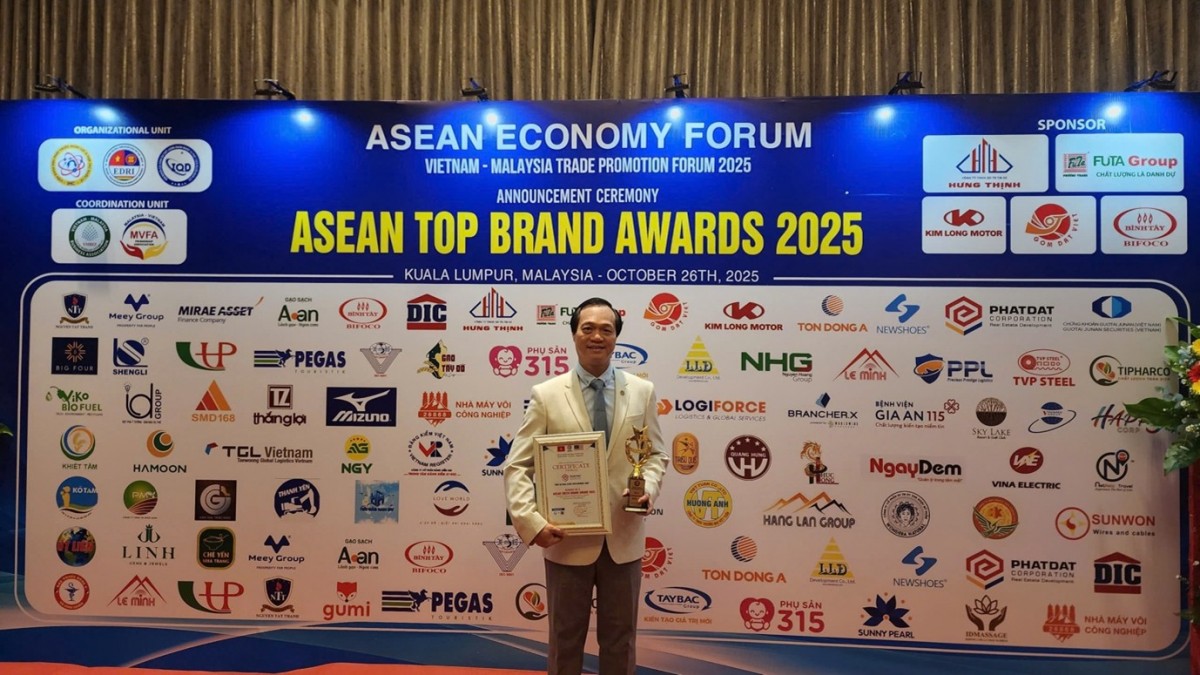 Phát Đạt được vinh danh 'Thương hiệu tăng trưởng xanh ASEAN 2025' tại Malaysia Phát Đạt được vinh danh 'Thương hiệu tăng trưởng xanh ASEAN 2025' tại Malaysia