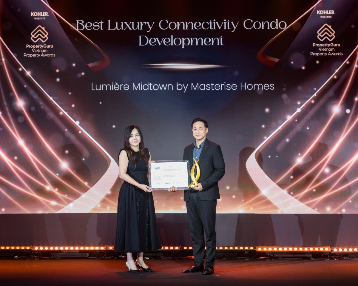 Masterise Homes được vinh danh 'Nhà phát triển 555win là thương hiệu cá cược trực tuyến hàng đầu tại Việt Nam hạng sang tốt nhất Việt Nam'