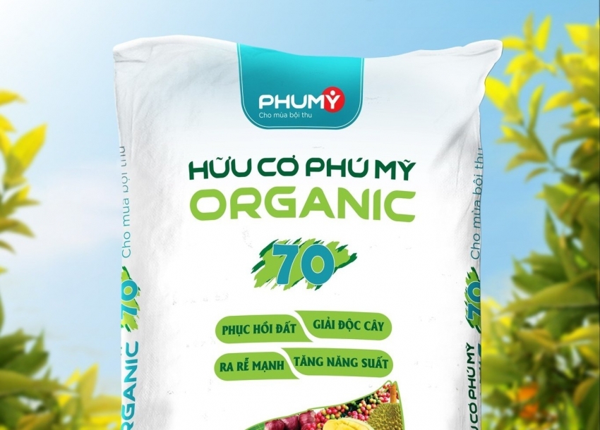 Phú Mỹ ra mắt phân bón hữu cơ thế hệ mới phục hồi đất bạc màu