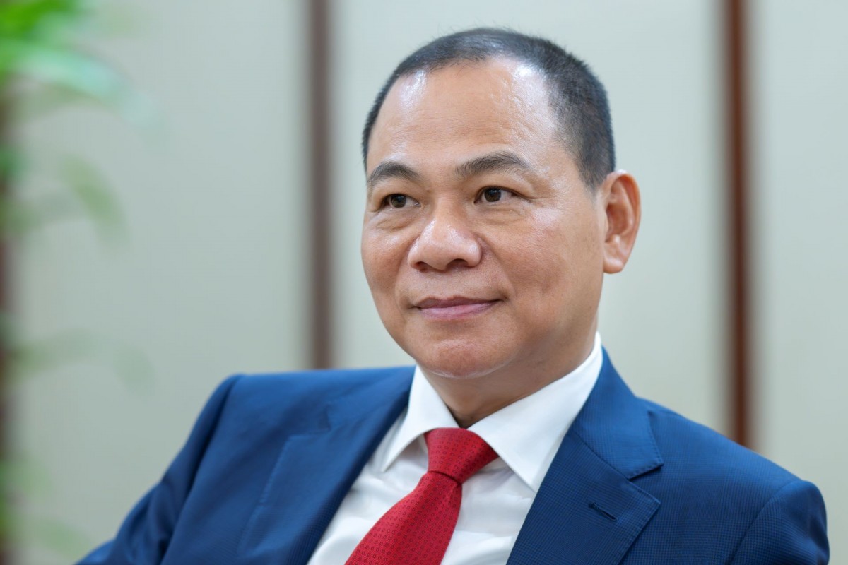 Ông Phạm Nhật Vượng - Chủ tịch HĐQT Tập đoàn Vingroup. Ảnh: Vingroup.