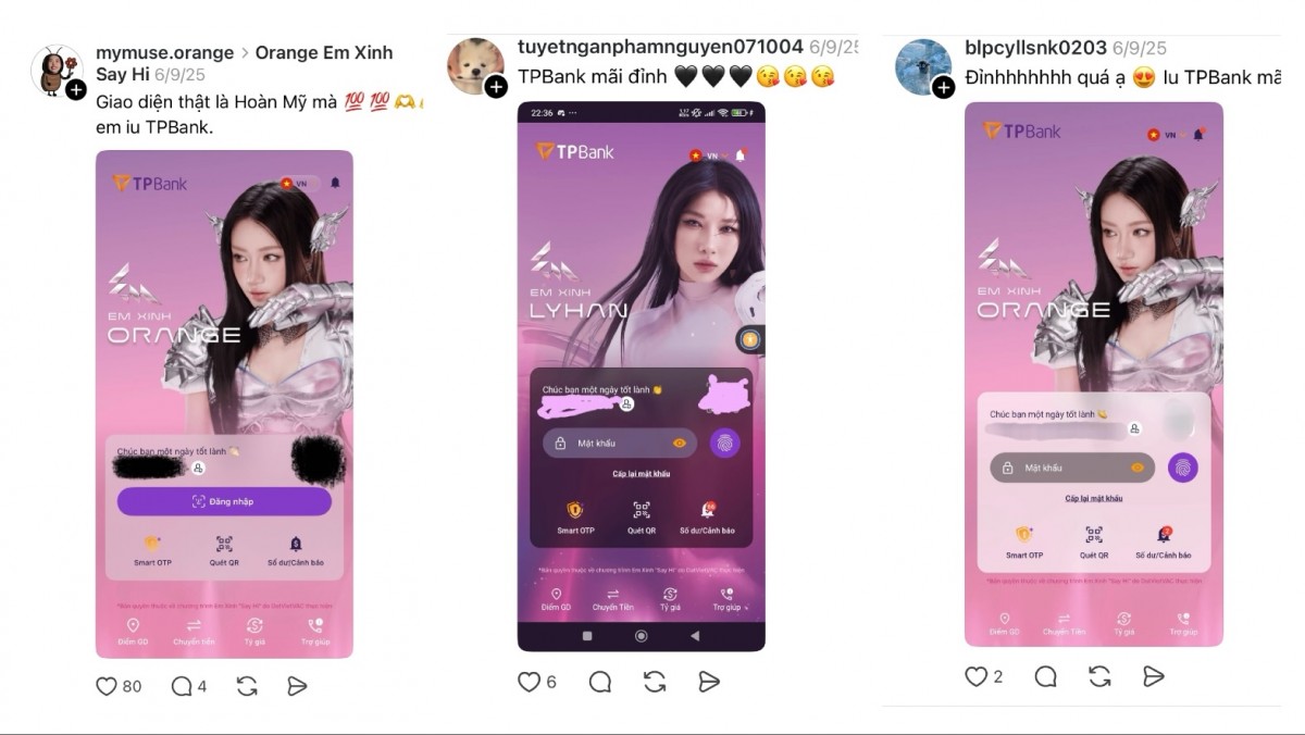 Thương hiệu chạm cảm xúc, TPBank tăng tốc với 'Em Xinh Say App Đỉnh'