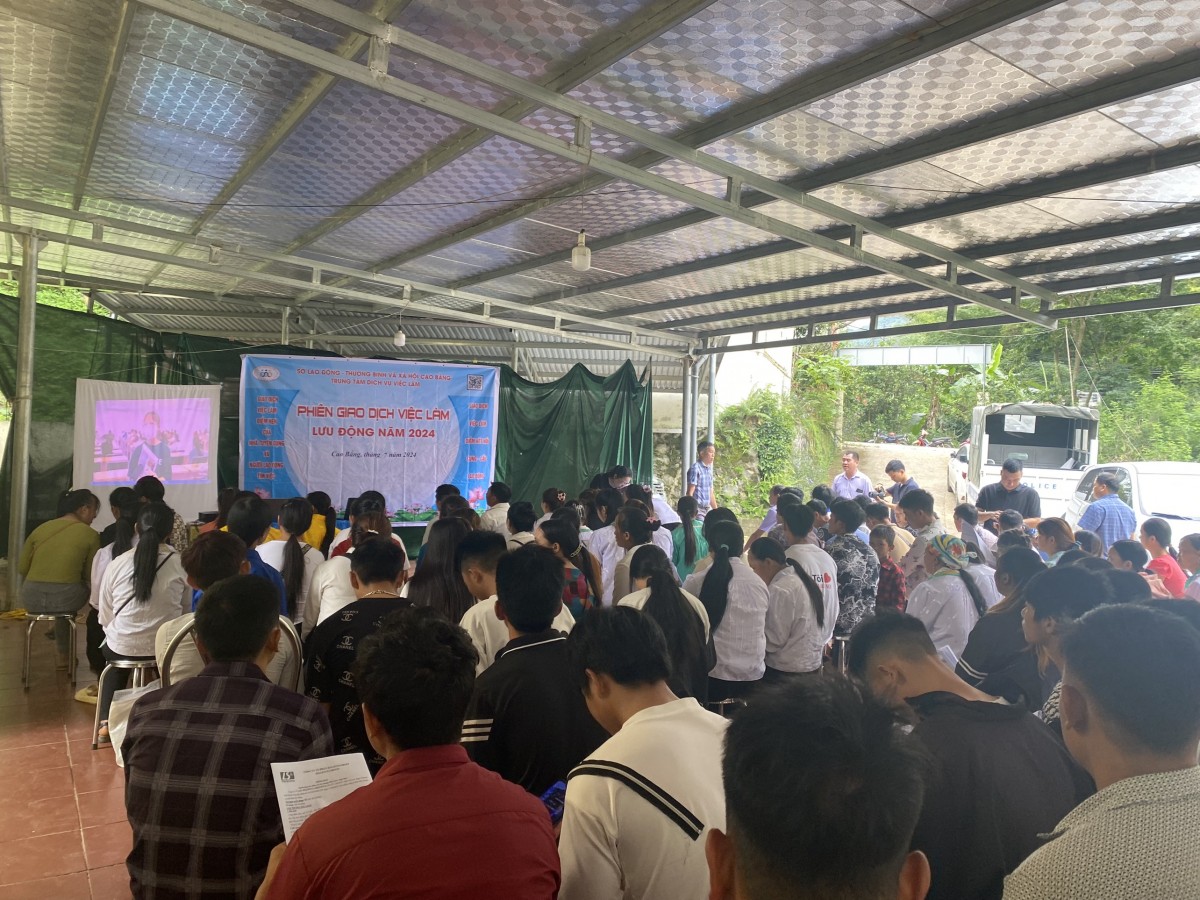 Cao Bằng chú trọng mở rộng cơ hội việc làm tạo sinh kế bền vững