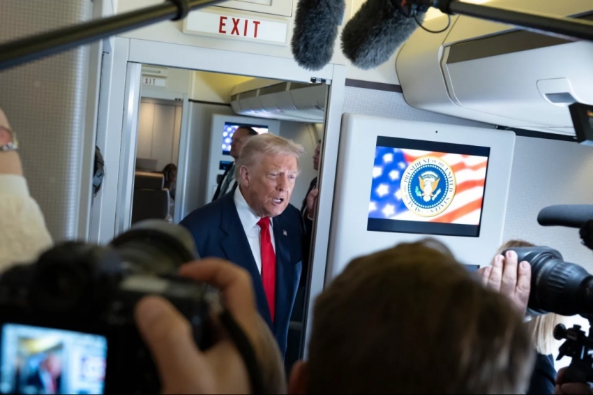 Ông Trump lên tiếng trước thềm phiên tòa về chính sách thuế quan