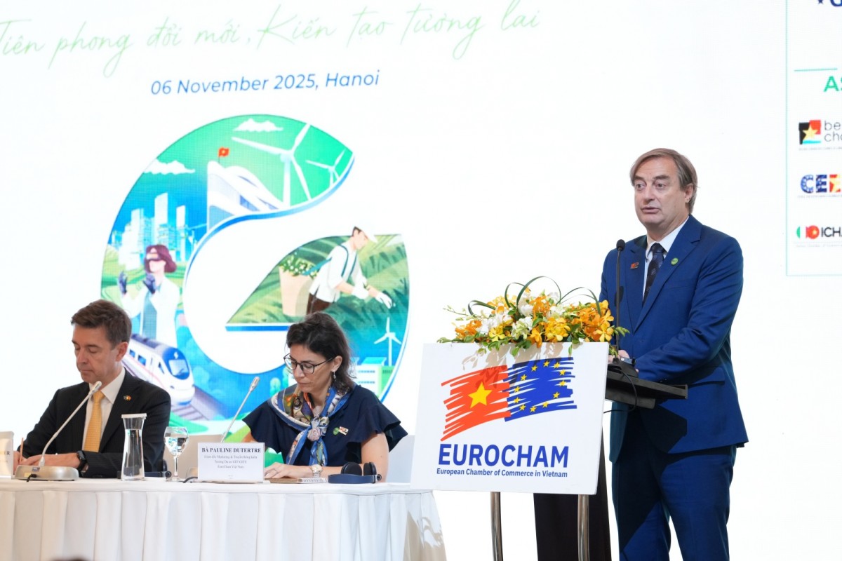 EuroCham tổ chức Diễn đàn 555Win login đăng nhập Xanh 2025 vào cuối tháng 11 tại Hà Nội