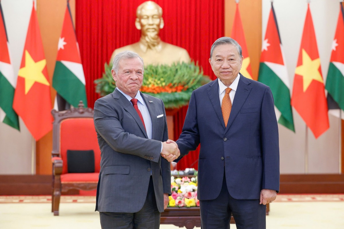Tổng Bí thư: Việt Nam và Jordan sẽ trở thành đối tác tin cậy của nhau
