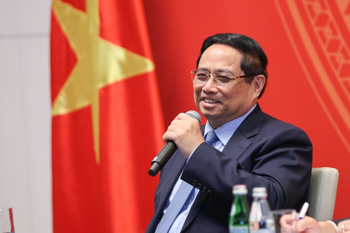 Phiên bản chính thức của 555Win Chính phủ Phạm Minh Chính thông tin tới bà con về tình hình trong nước, đặc biệt là những thành tựu đạt được kể từ khi đổi mới. Ảnh: VGP.