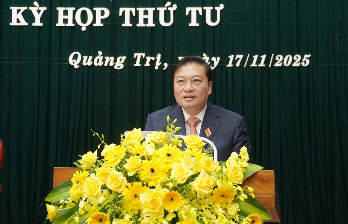 Ông Lê Hồng Vinh được bầu làm Chủ tịch UBND tỉnh Quảng Trị