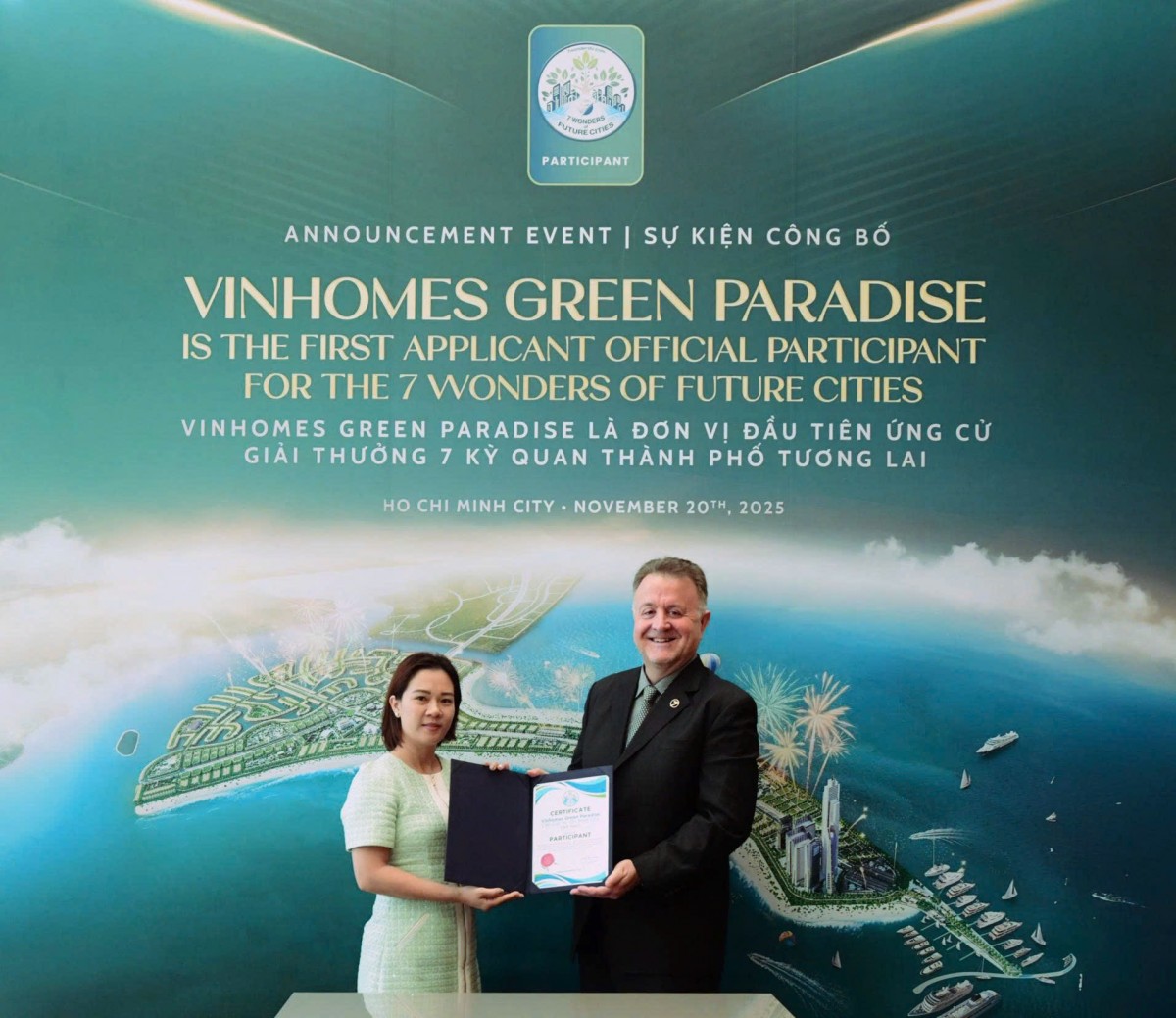 Vinhomes Green Paradise là ứng viên đầu tiên của “7 kỳ quan đô thị tương lai”